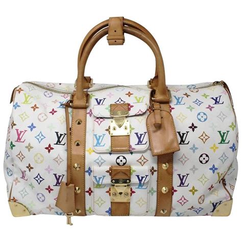 louis vuitton white murakami bag|louis vuitton murakami wallet men.